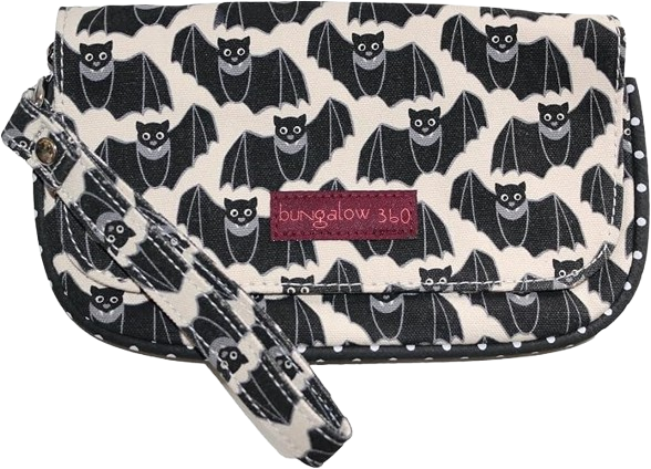 Vegan Natural Canvas Wristlet